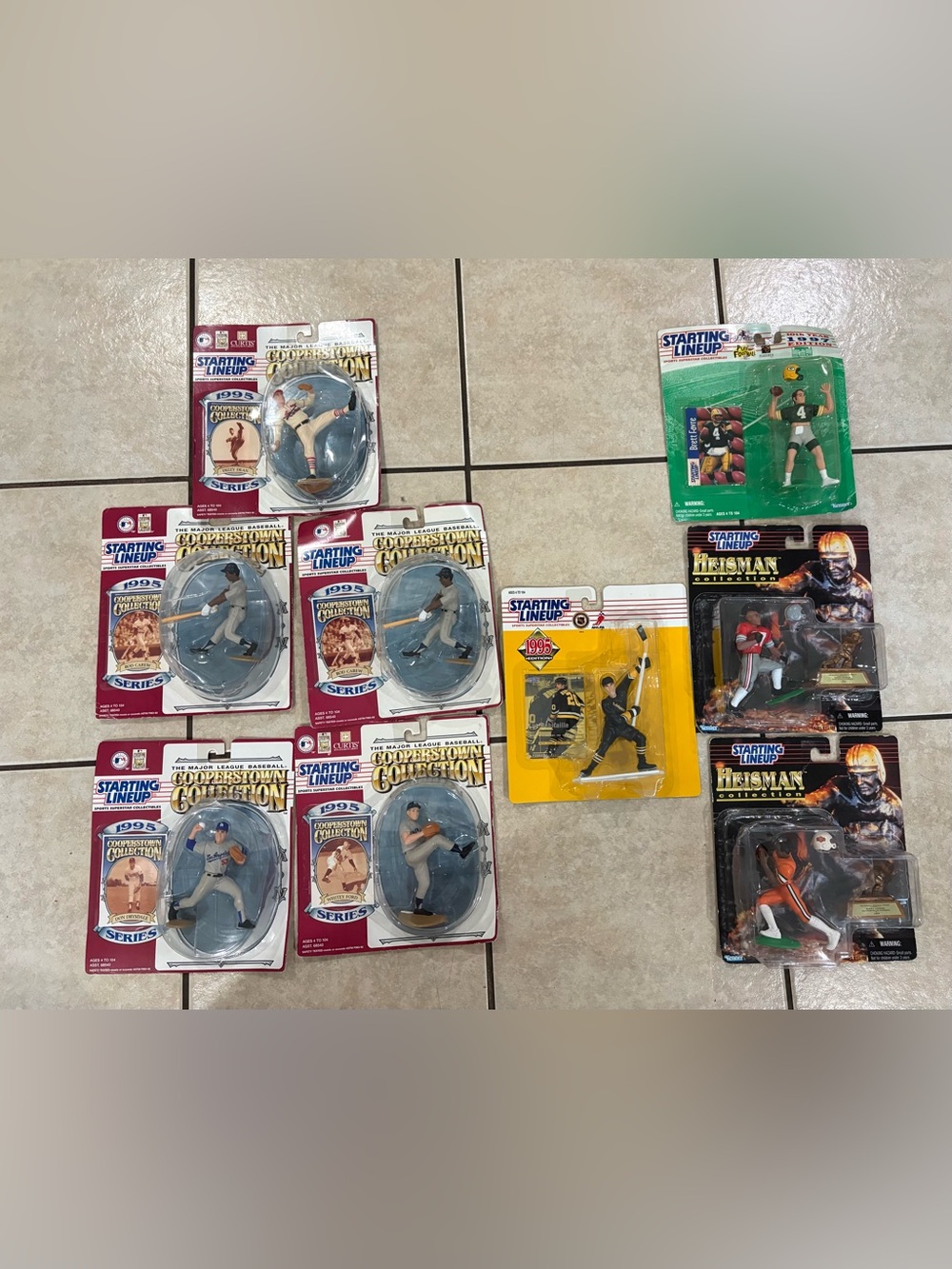 Starting lineup vintage sports figures lot bundle